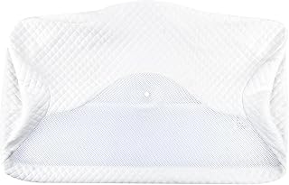 HOMCA Zapasowa poszewka na poduszkę z pianki memory foam, nadająca się do prania, biała, do poduszek HOMCA 70x40x8,5/14