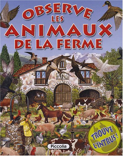 observe les animaux de la ferme