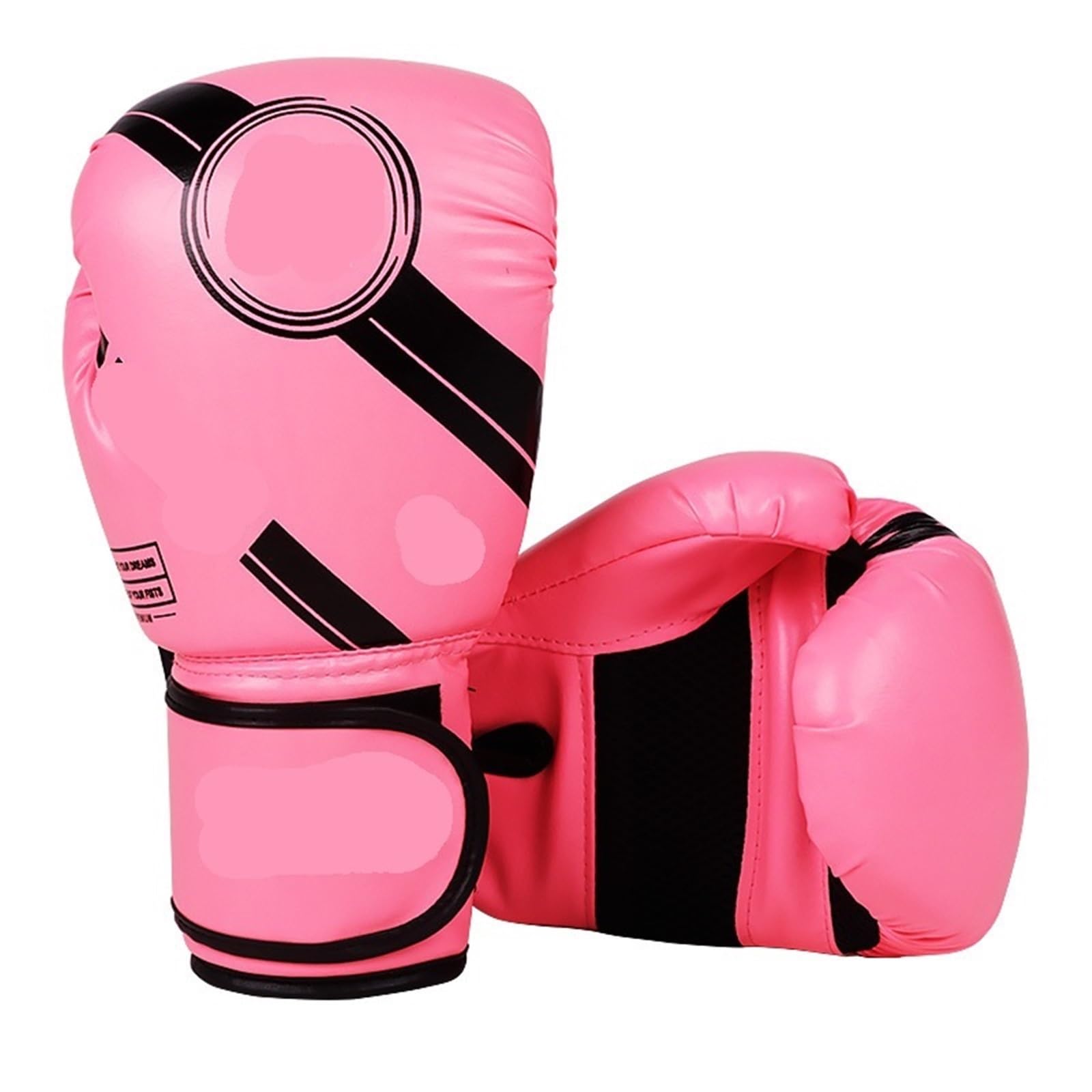 Attrezzatura da boxe, guantoni 16 once, professionali, for allenamento con sacco di sabbia, for uomo e donna, Muay Thai guantoni da boxe(Pink,16oz)