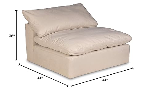 Miniatura 7 de Sunset Trading Cloud Puff funda para muebles, configurable, marrón