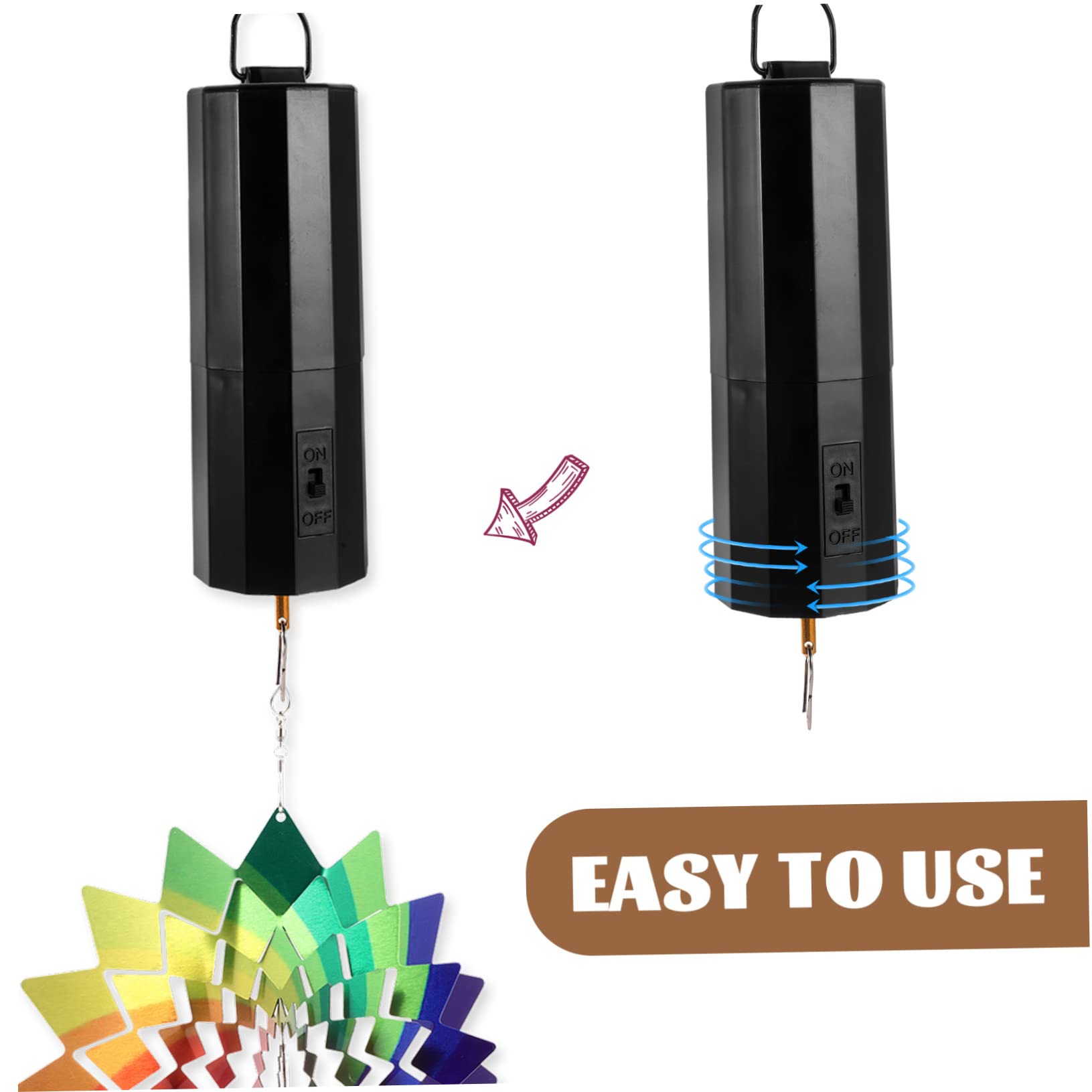 CIYODO Auto-Rotating Wind Chime Motor Generator Motor for Mobile Outdoor Wind Spinners