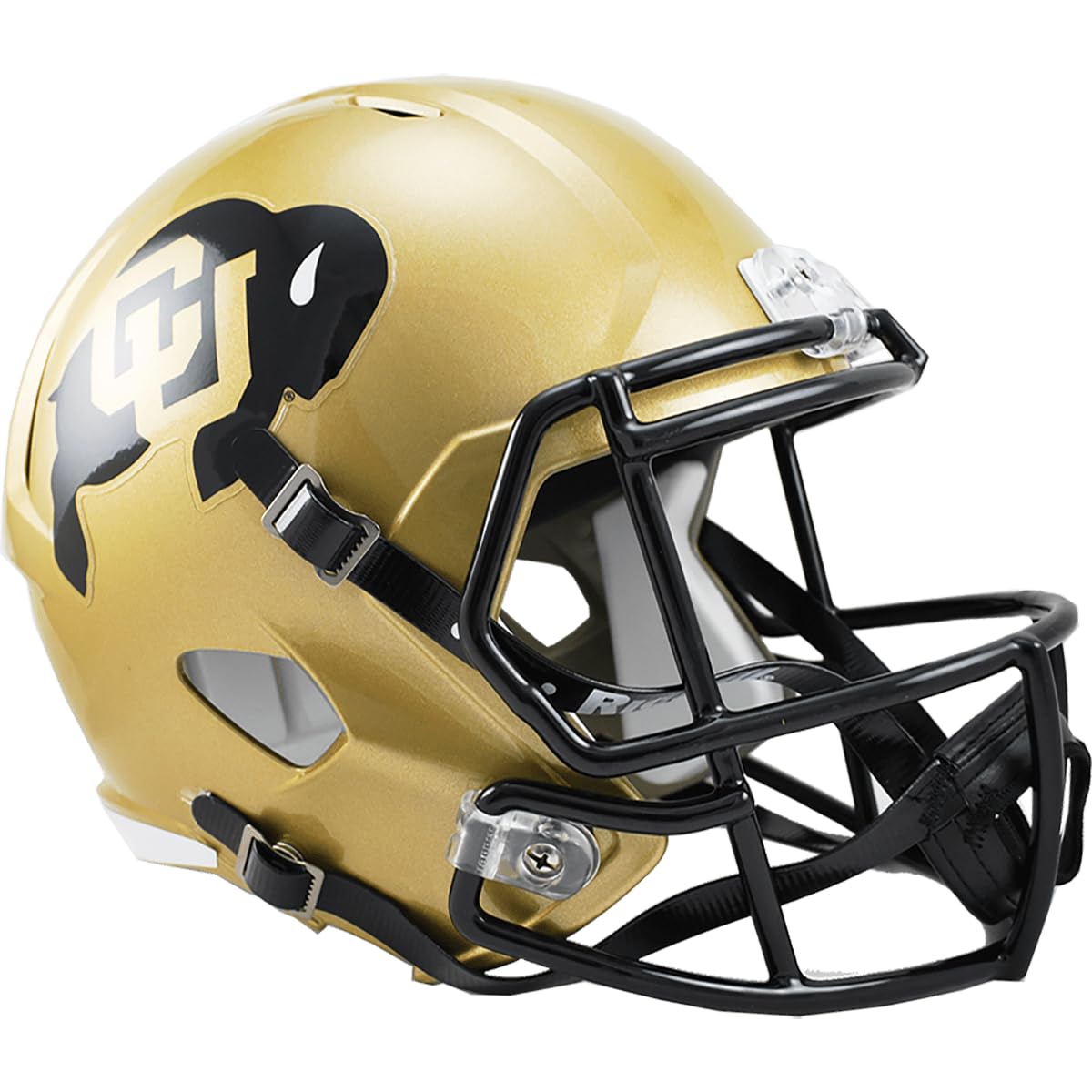 NCAA Colorado Buffaloes Full Size Speed Replica Helmet, Black, Medium