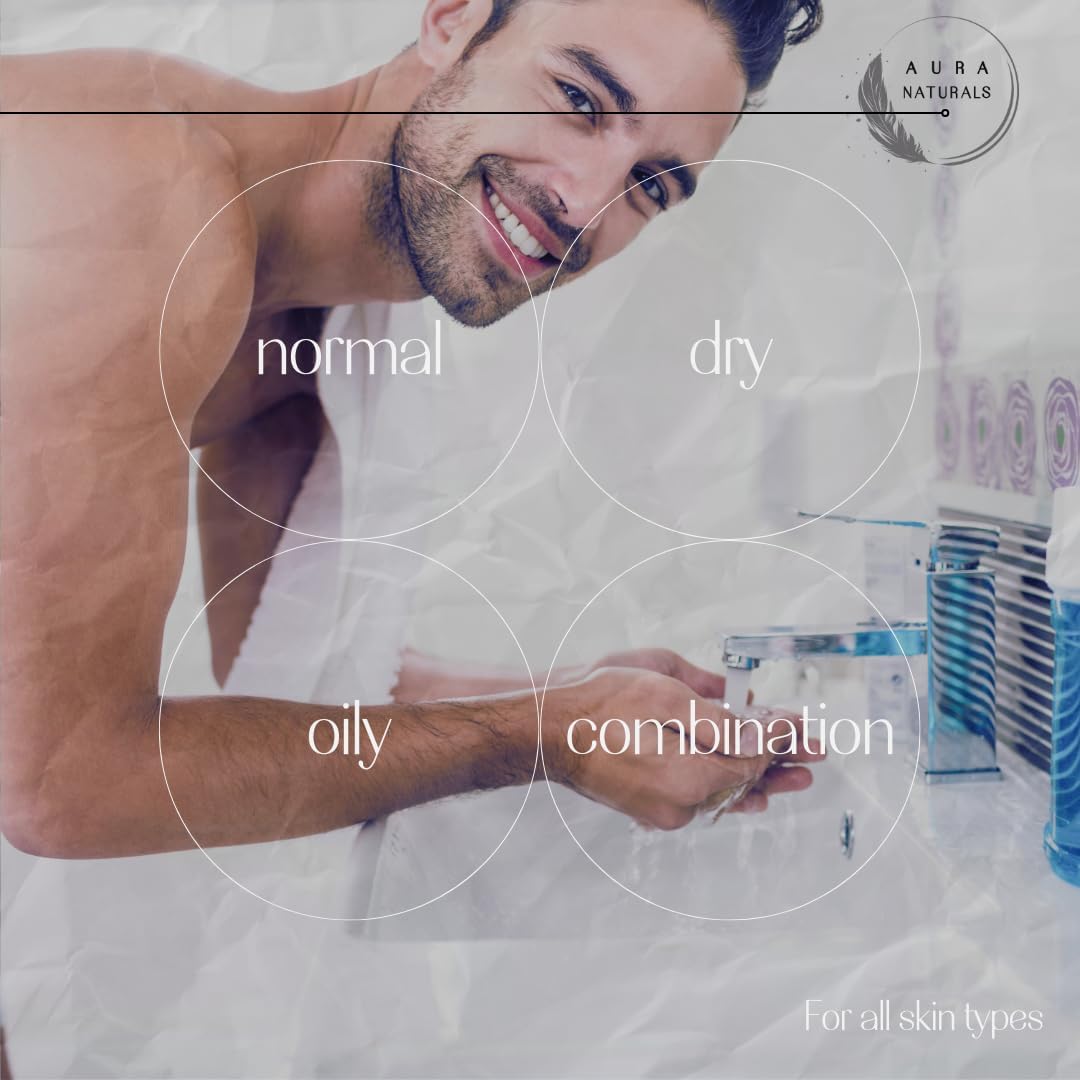 Aura Naturals Tea Tree Soap Bar - Set of 2, Natural Soap Bar for Face & Body Wash, Tea Tree Oil Soap with Anti Fungal Properties for Body Itching Acne Athlete's Foot Folliculitis 6 61aMS4SkHoL. AC SL1080