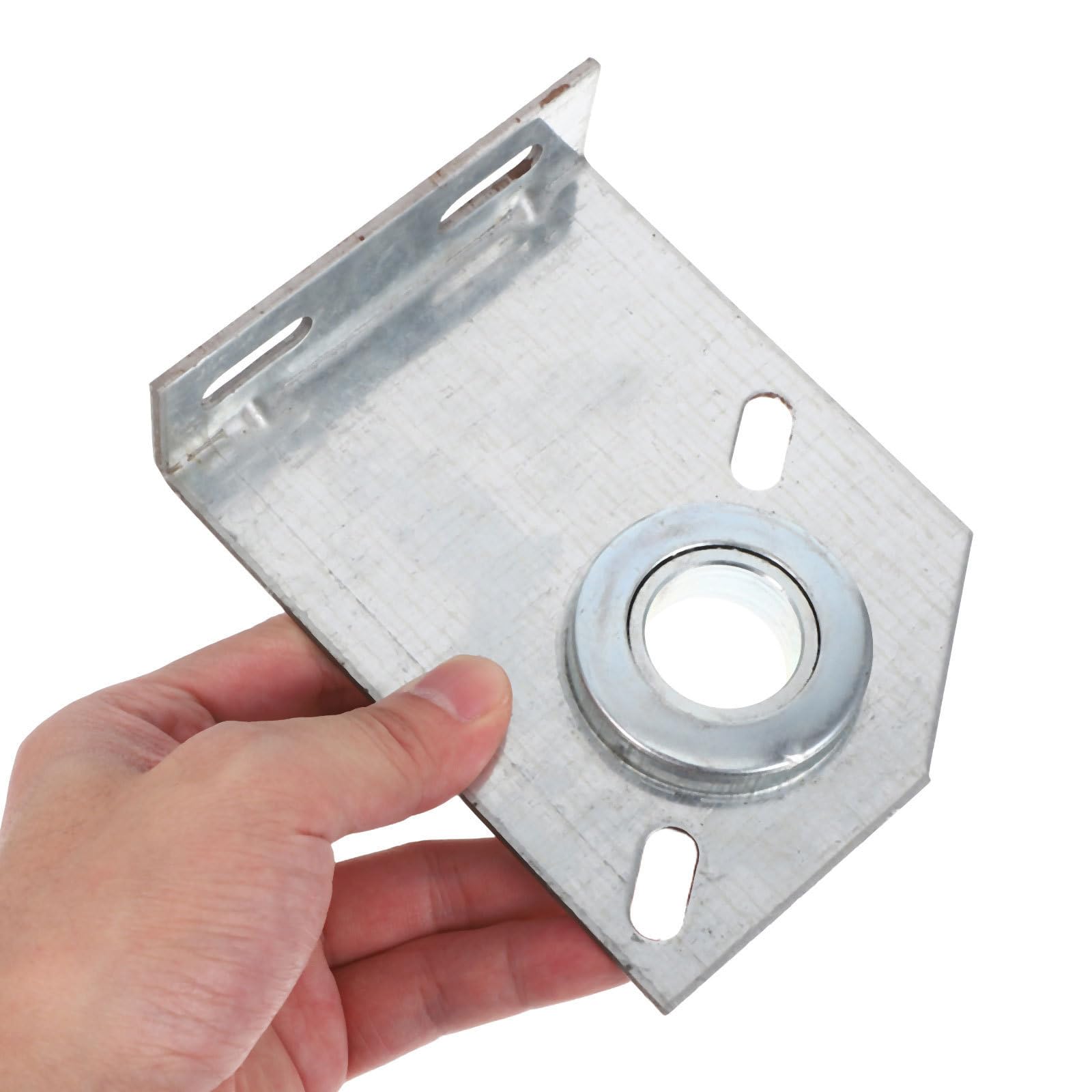 4 Piezas Soporte Central para Puerta de Garaje, Cojinete 2,5cm