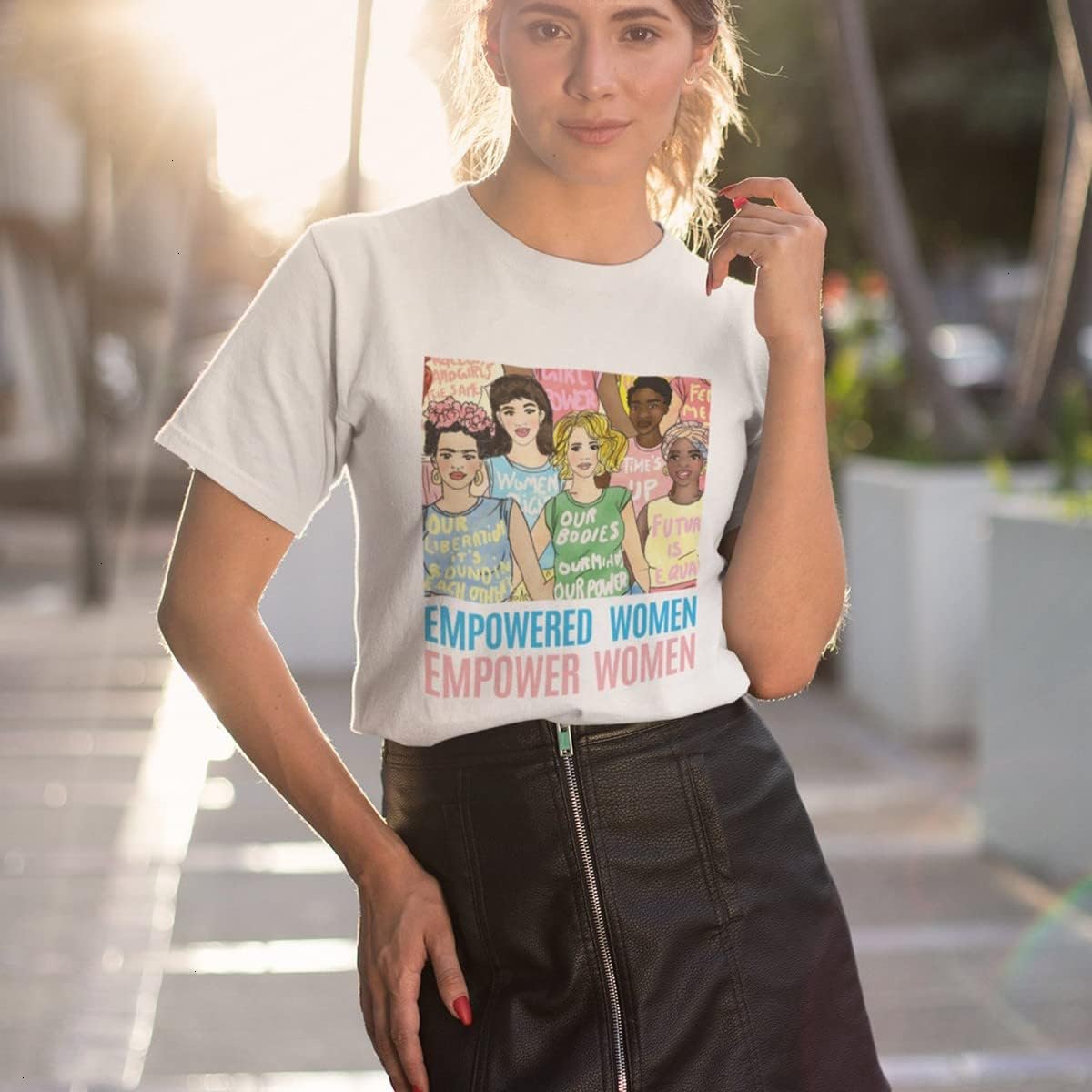 Amazon.com: Empowered - Camisa de mujer empower, camisas feministas para  mujer, camiseta feminista para mujer, camiseta feminista para mujer, camiseta  feminista de manga larga, camiseta feminista de talla grande : Ropa, Zapatos