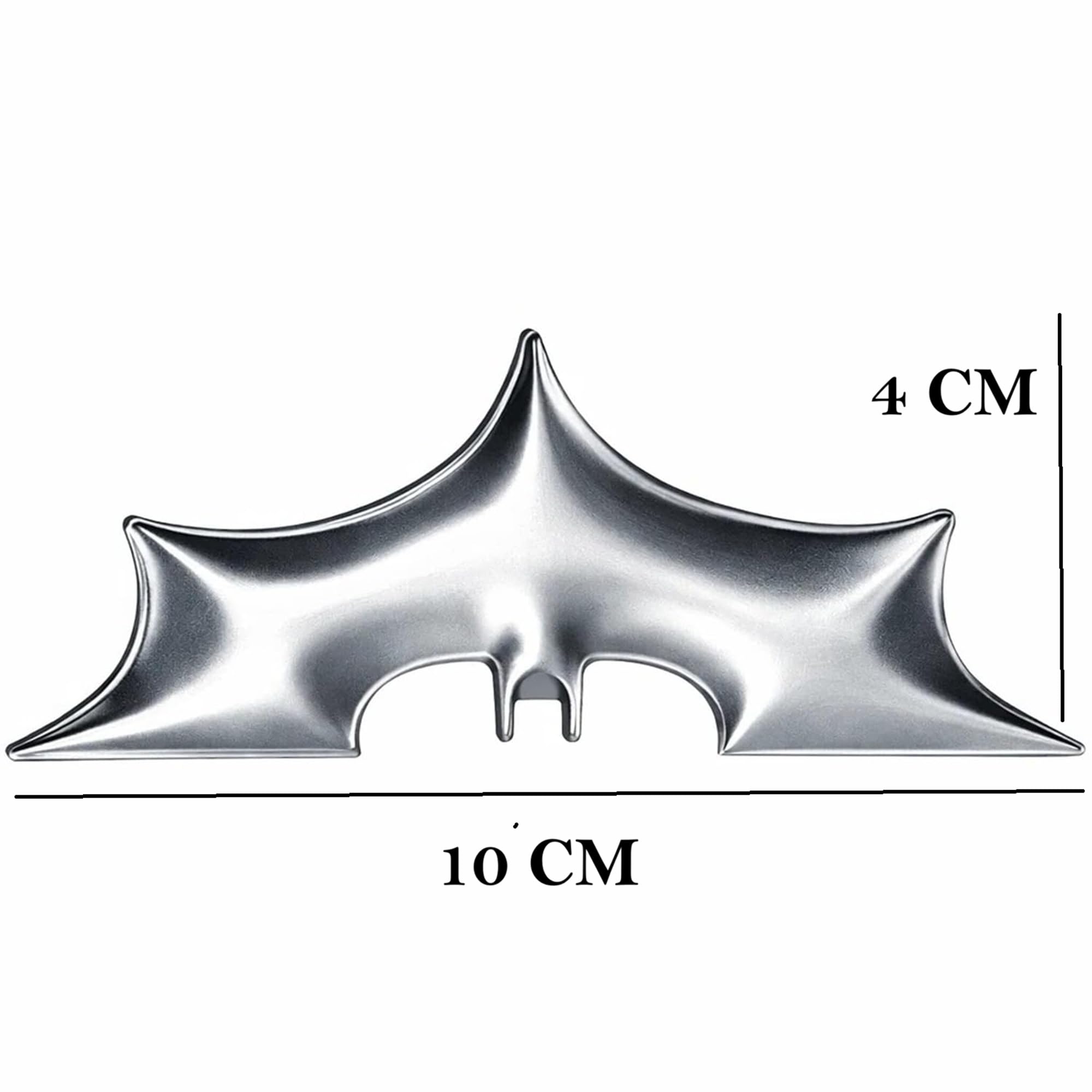 AutoRyd D-C Bat-Men Emblem Sticker for Hexa 2025 to 2026 Year