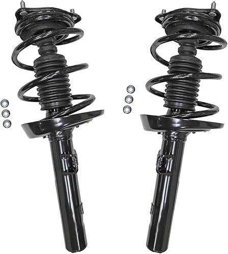 Miniatura 441 de Detroit Axle - Amortiguadores RWD para Chrysler 300 Dodge Magnum 06-10 Charger 05-10, 2006 2007 2008 2009 2010 Completo 2 puntales delanteros con