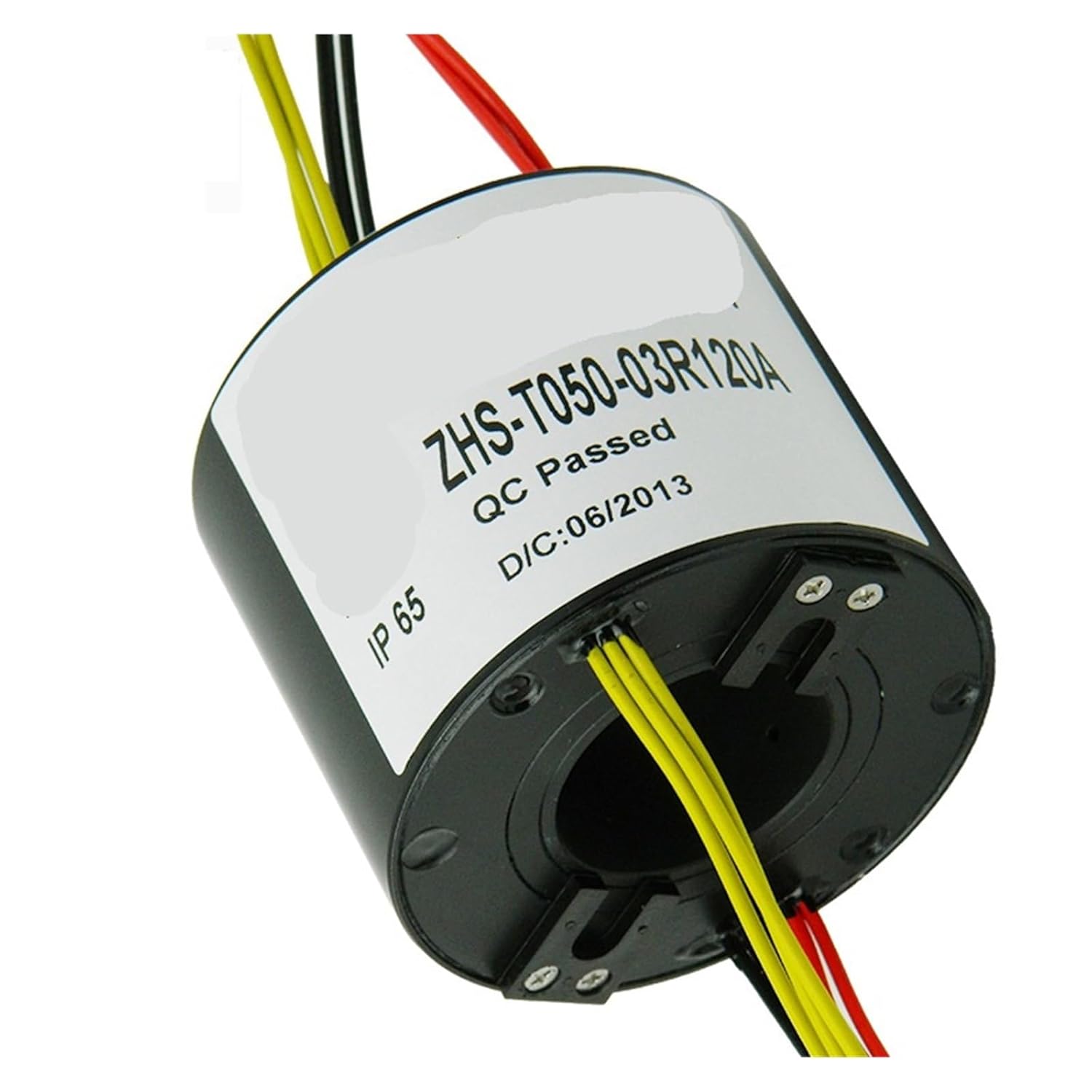 ZHT050-3R120A Through Hole Conductive Slip Ring Precision Rotary Joint Through Hole 50mm Multi-Channel Collector Ring Electromechanical Equipment Slip Ring