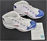 Allen Iverson Signed Autographed Reebok Question Shoe Red/White/Blue 76ers UDA - Autographed NBA...