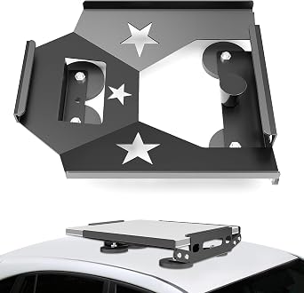 Starlink Mini Mount Magnetic Roof Mount Kit, Quick-Release, Compact and Portable, Four-Sided/Rubber Protection, Magnet Mounting Kit/Accessories Suitable for RV, Van, Boat, Yacht, Truck