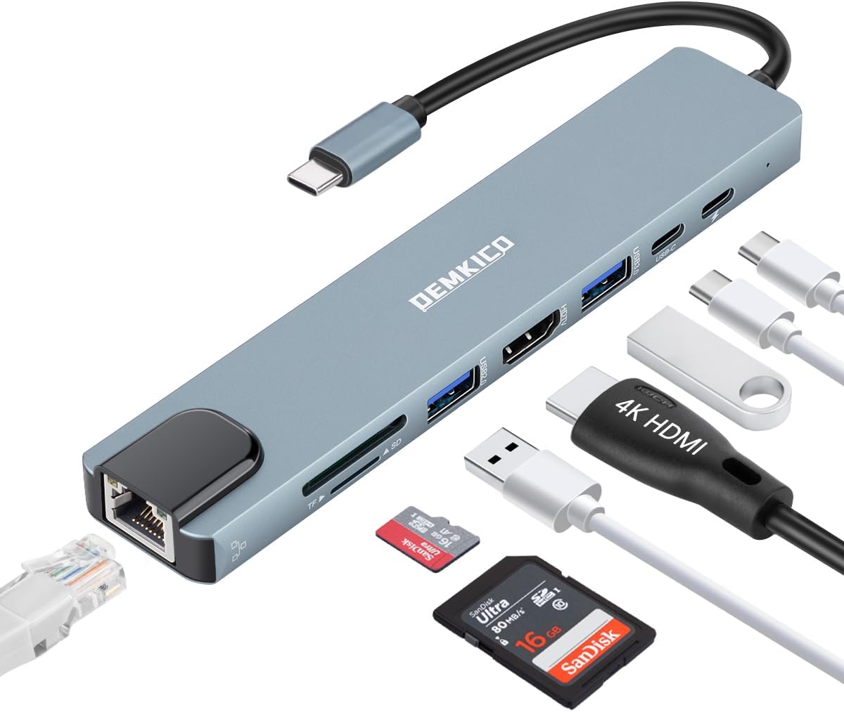 UH3020C | Hub USB-C 3 En 1 Con Puerto HDMI 4K@60Hz Y Carga Rápida De 100W | TP-Link España - Foto 4