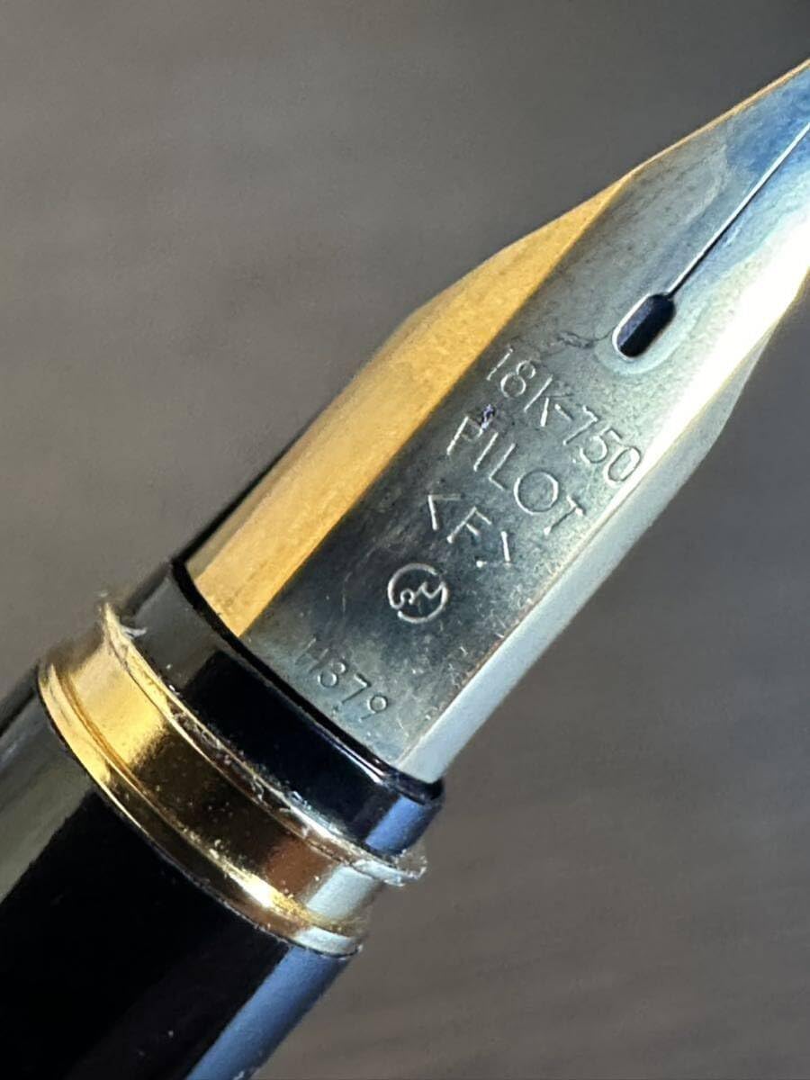 PILOTパイロット 万年筆 18K-750 H587 1987年製 Yahoo!オークション