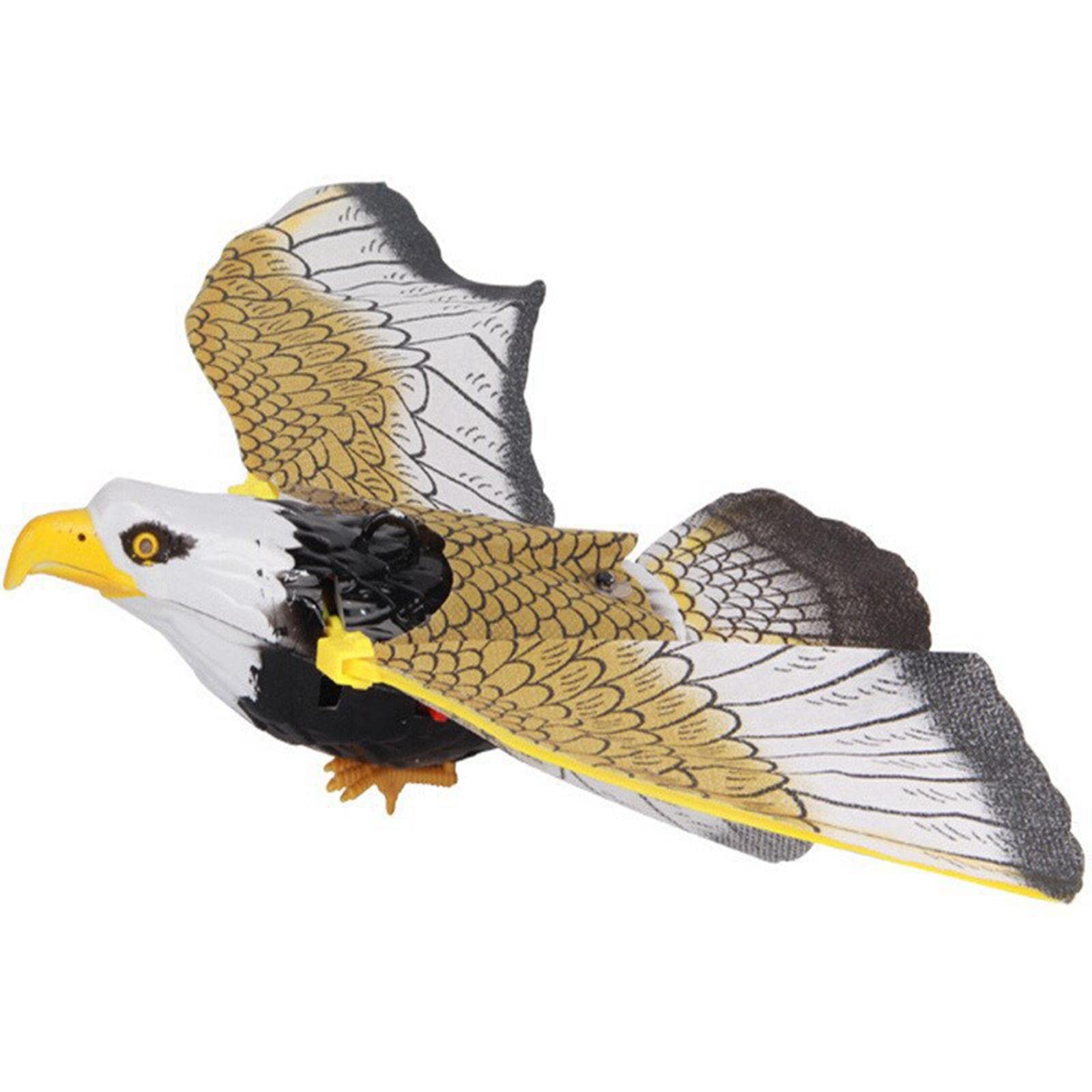 CALANDIS® Electric Flying Bird Toy with Hanging Wire Automatic for Ceiling Hawk