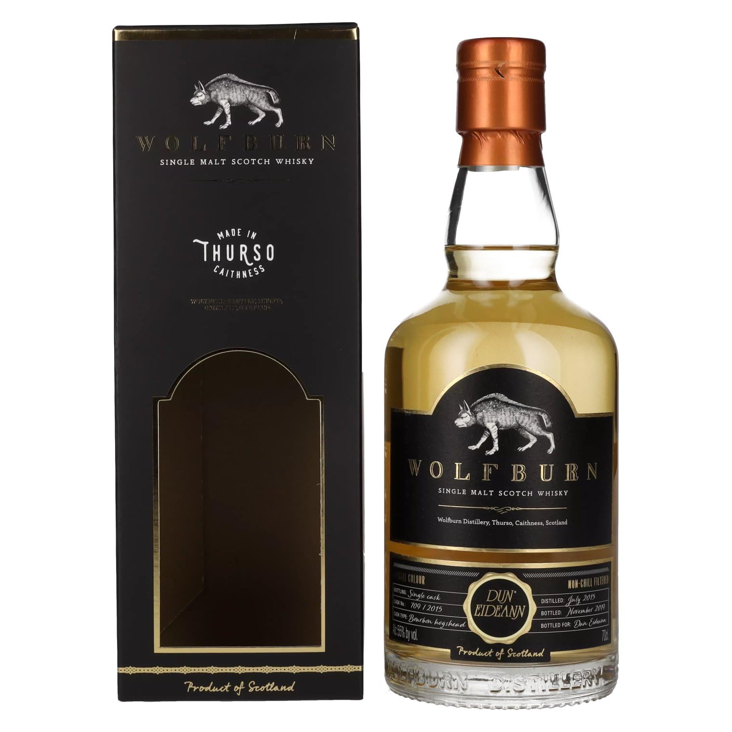 Wolfburn DUN EIDEANN Single Malt Scotch Whisky (1 x 0.7 l)