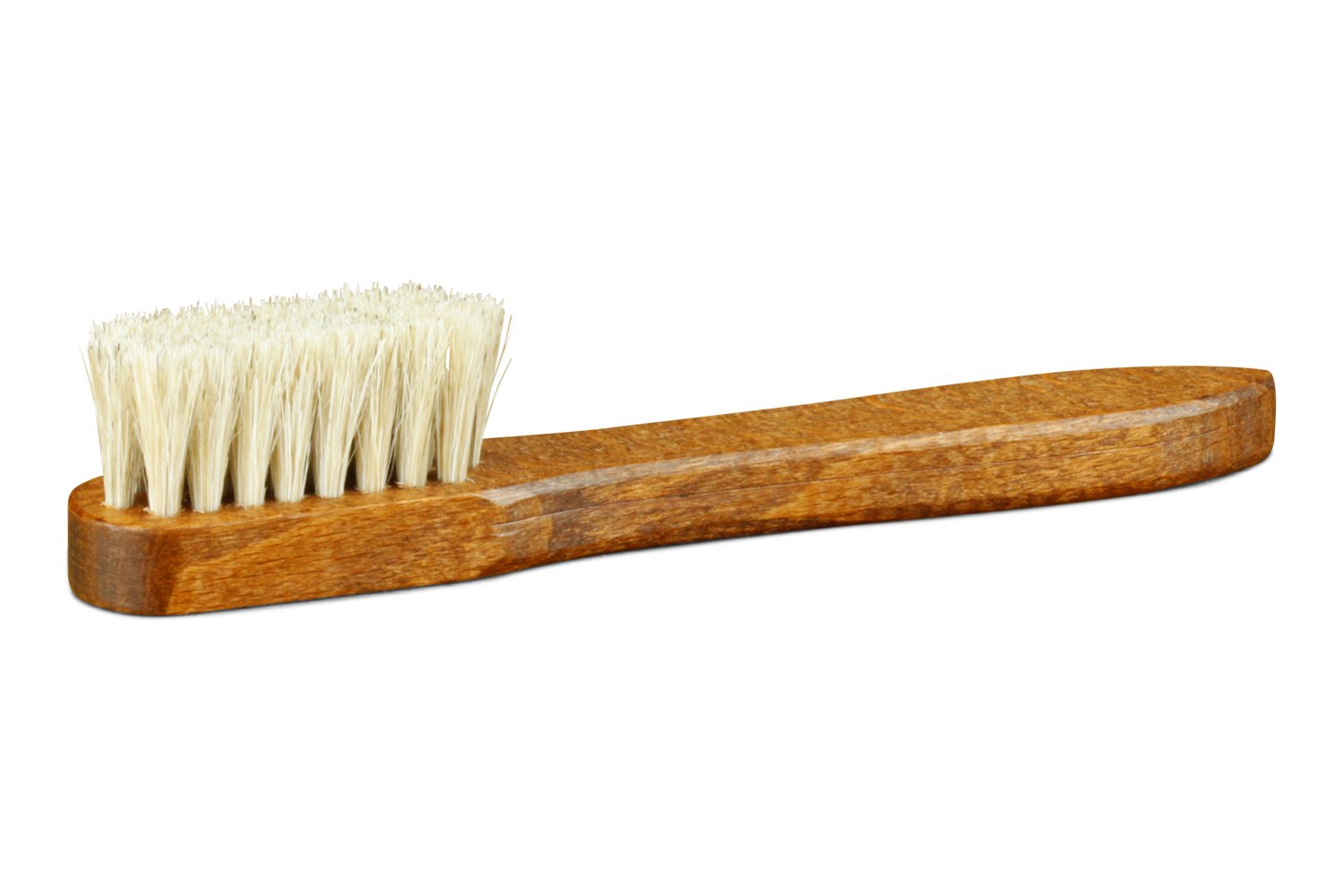 Langer & Messmer Welt Brush Made Of 100% Horsehair - The Shoe Brush For The Care Of The Shoe Frame light