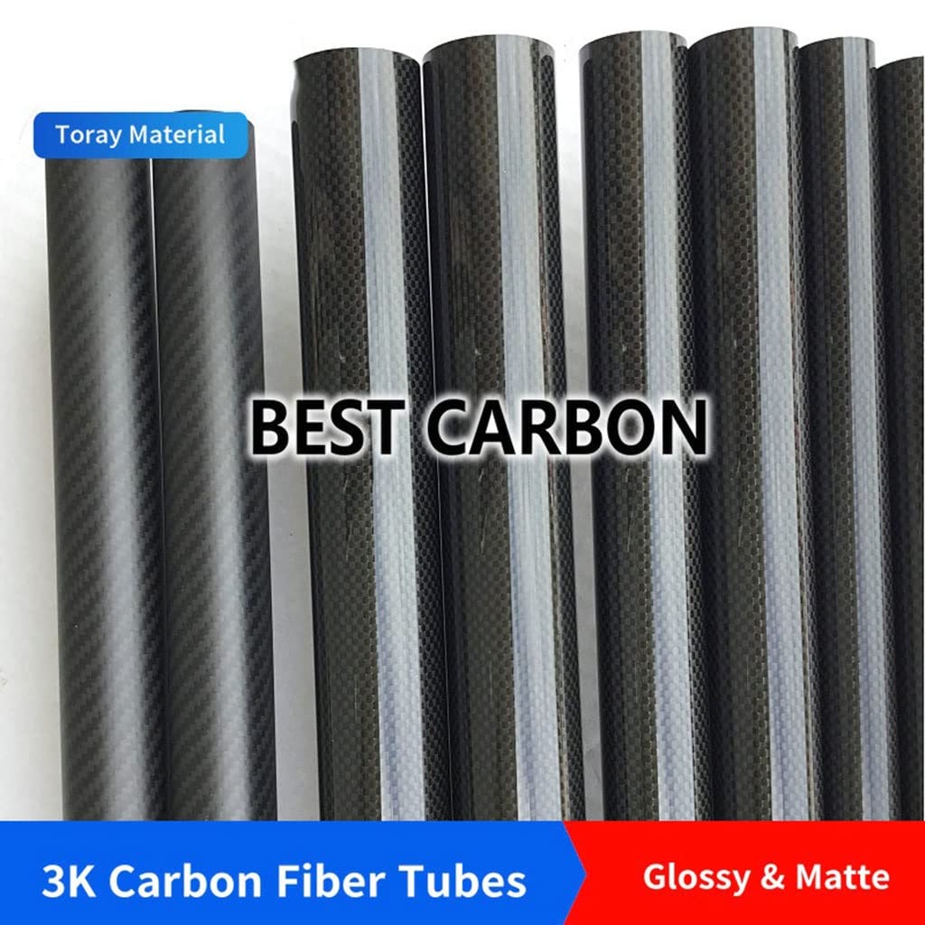 Asta Rotonda In Fibra Di Carbonio 10 Barre In Fibra Di Carbonio Da 1000 - Foto 4