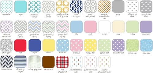 Miniatura 4 de Lote de sábanas ajustables para cuna 100 % algodón percal American Baby Company colores gris y gris zigzag, Zigzag gris