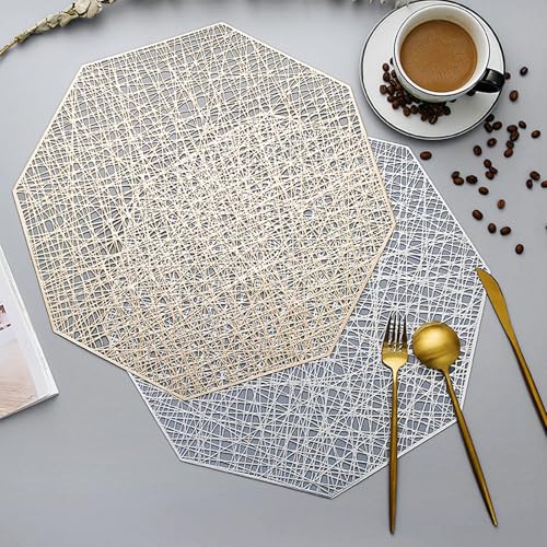 Set de table lavable et antidérapant Beydodo lot de 6 napperons - 4