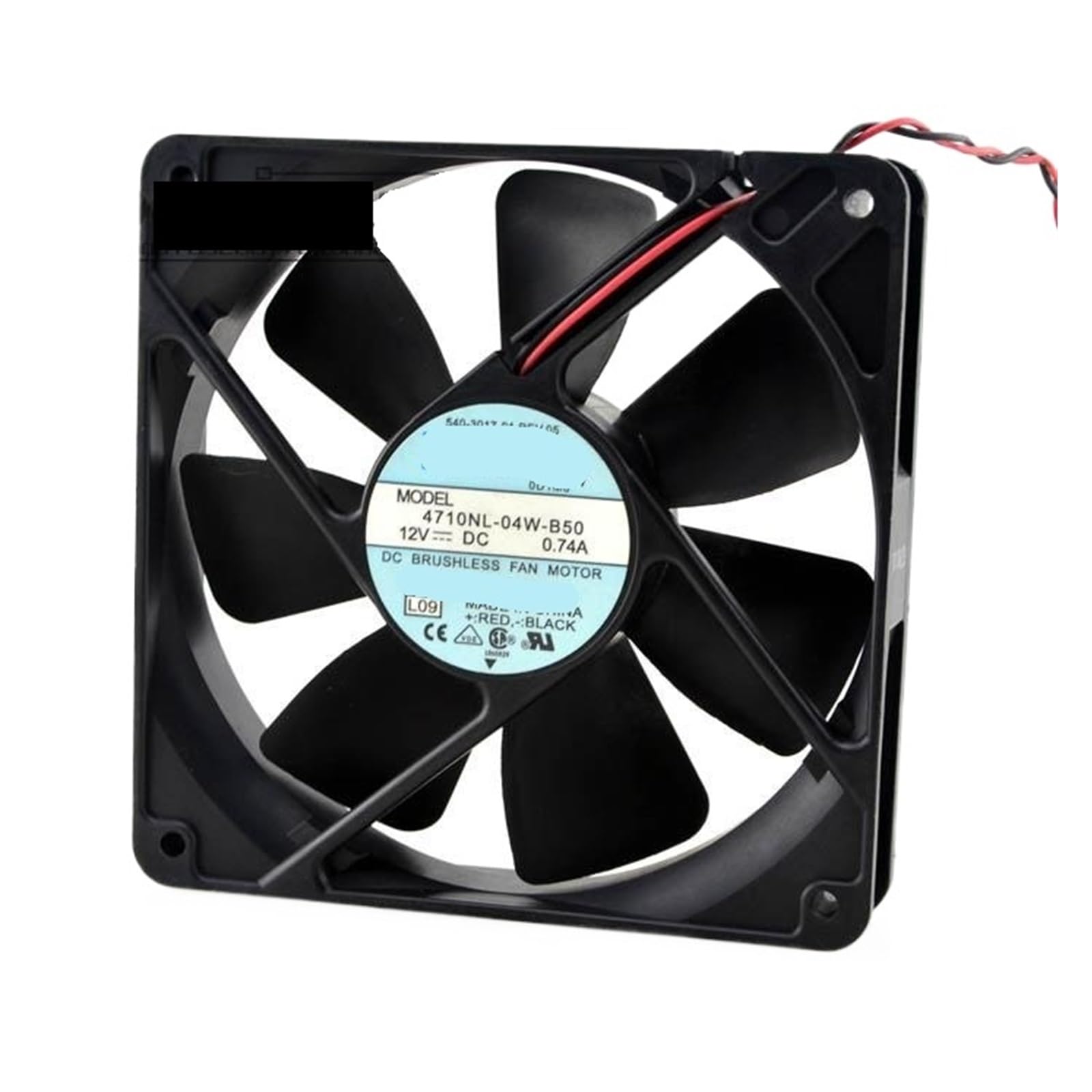 Vdoqtljt One Color 4710Nl-04W-B50 12V 0.74A 12025 120 * 25Mm 12Cm Cooling Fan