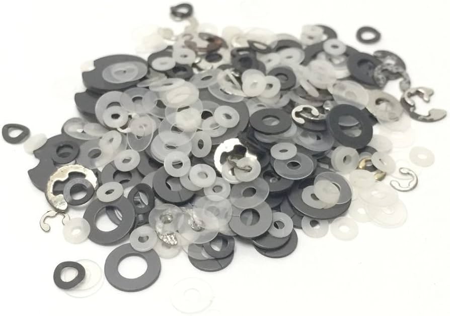 Amazon | カセットデッキ修理パーツ ワッシャー/Eリング・セット Amazon | カセットデッキ修理パーツ ワッシャー/Eリング・セット