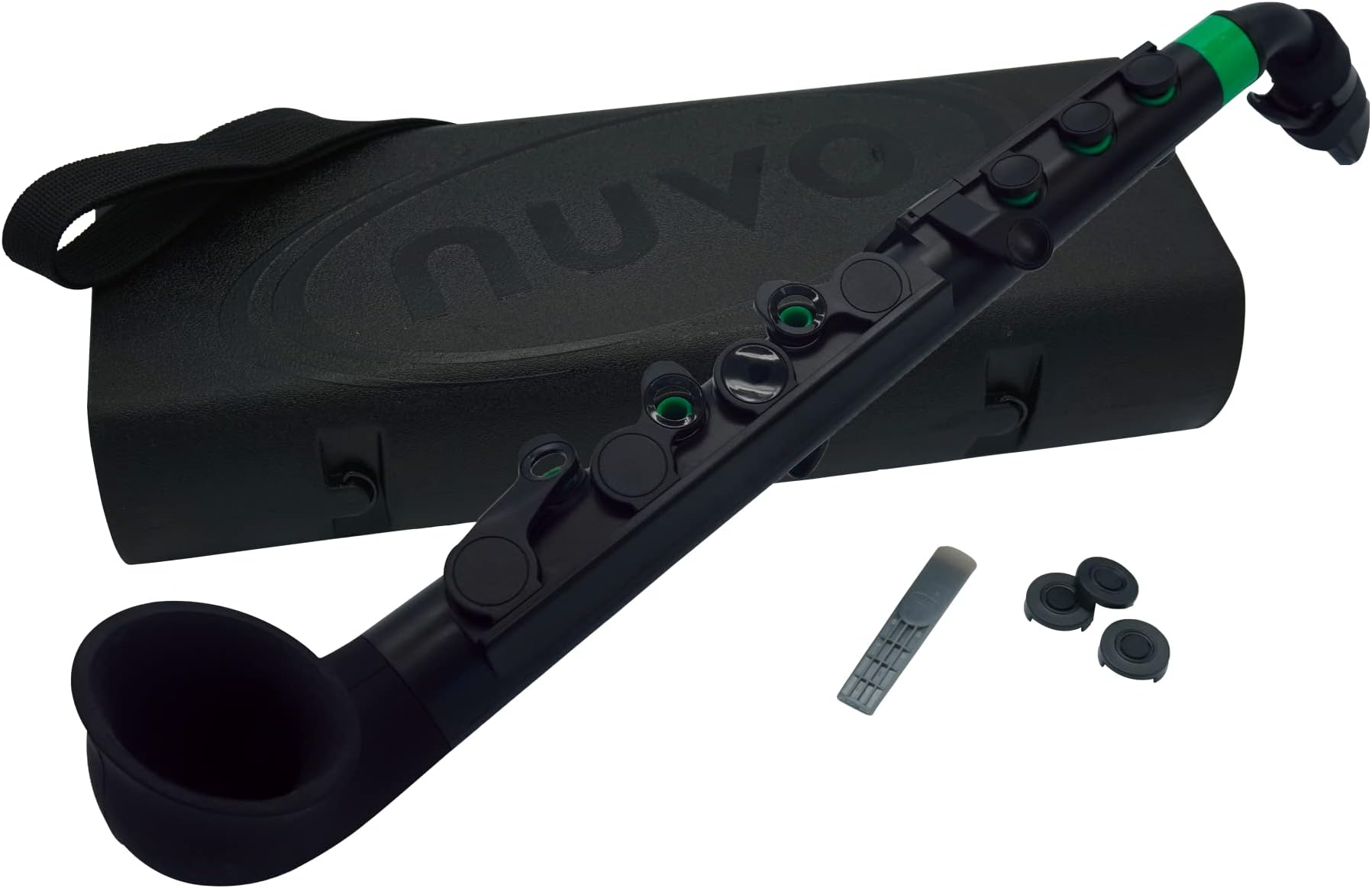 Nuvo N520JBGN jSax 2.0, Black/Green, 7.3 cm*34.0 cm*13.4 cm