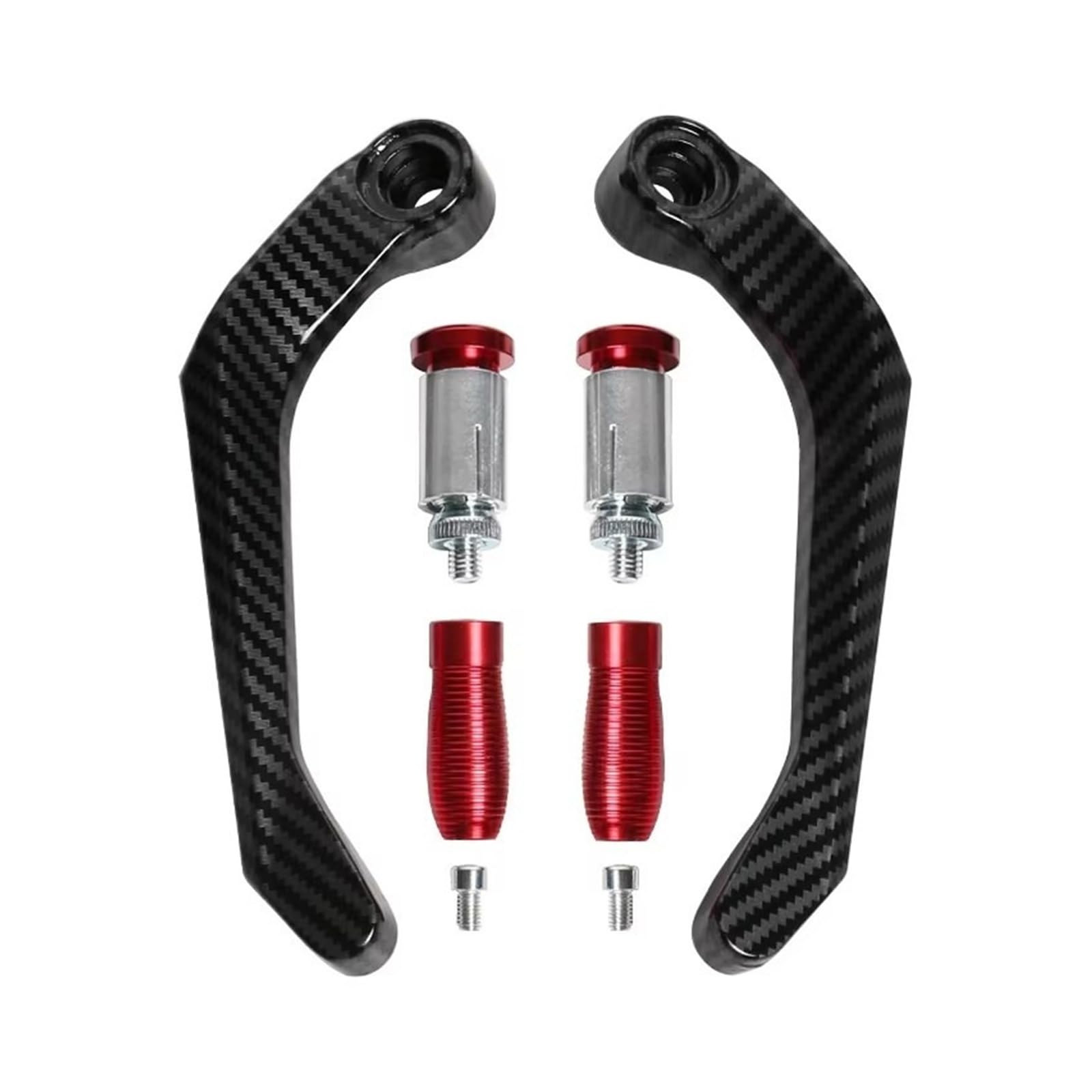 Mreqning Red Motorcycle Lever Guard Universal Cnc Aluminum Alloy Motorcycle Accessories Handlebar Bow Grips Brake Clutch Levers Modification Protective.