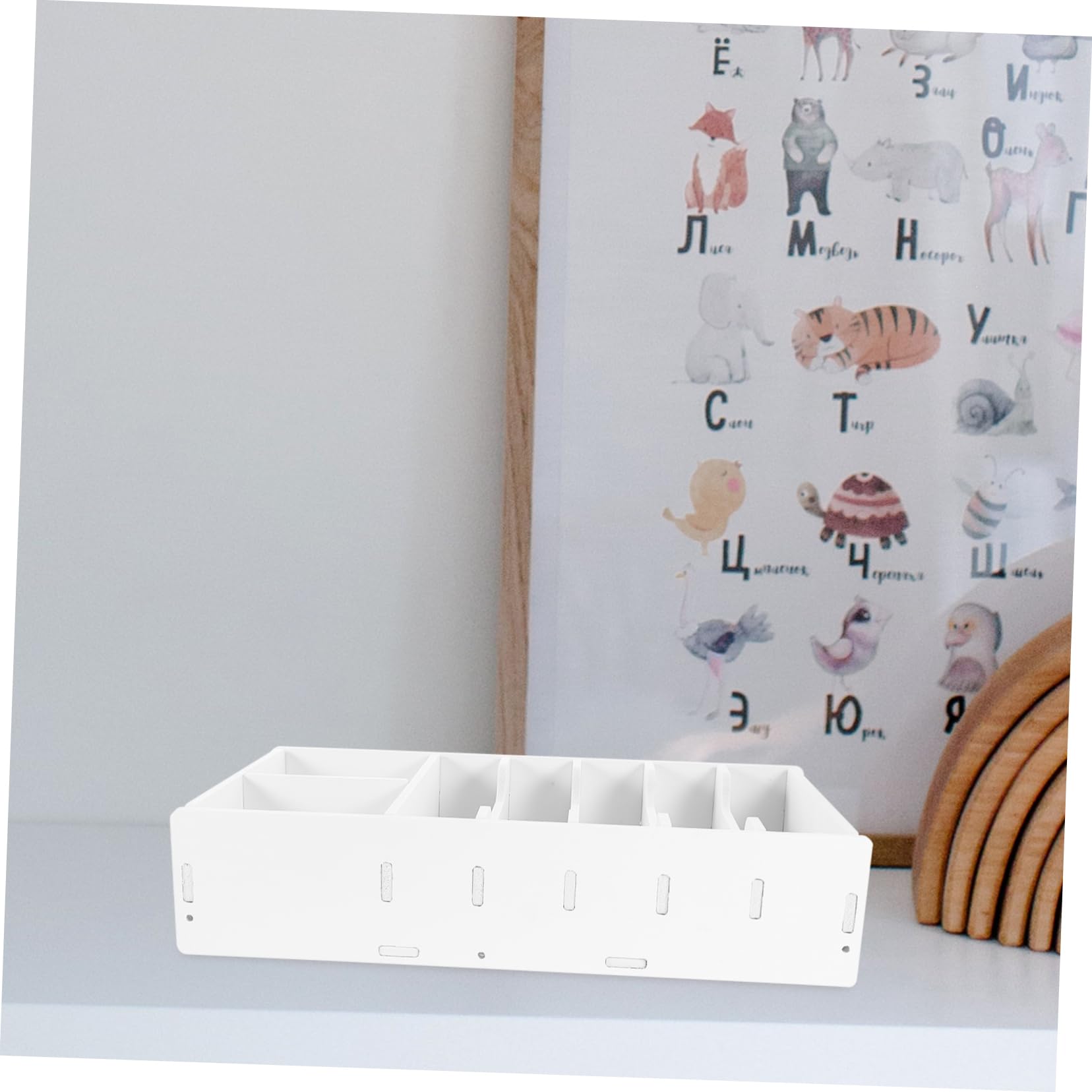 Caja de Almacenamiento de Monedas 7 Compartimentos, Pvc