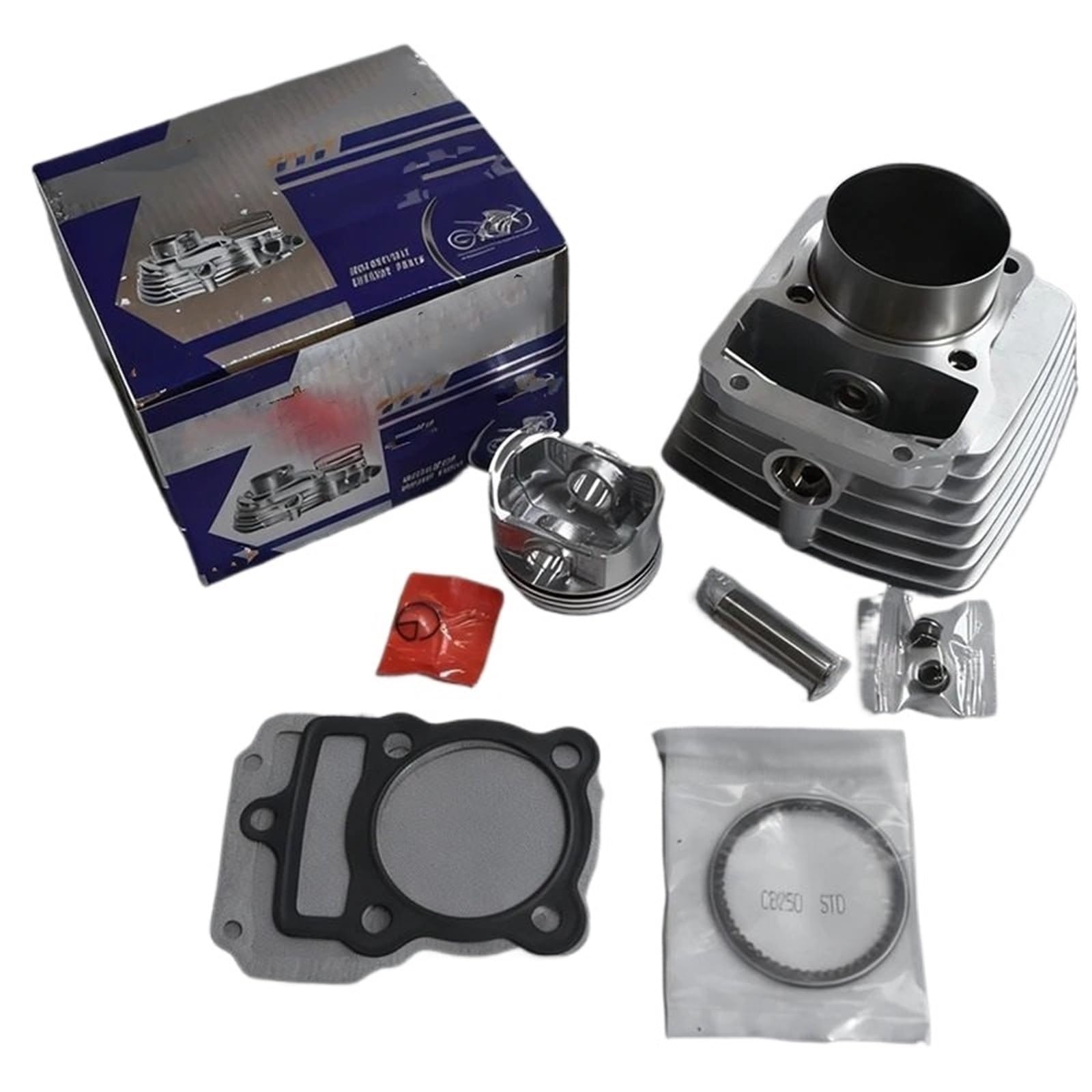 Solución para pérdida de compresión: Kit de pistón y cilindro GN125 de 62mm 7