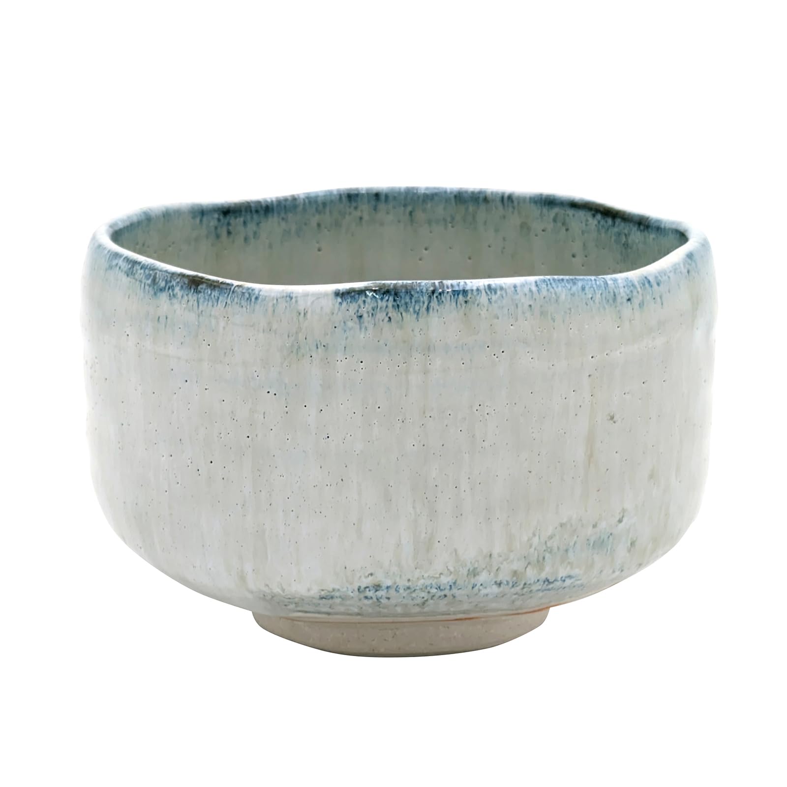 Mino Ware 505-21 Matcha Bowl, Tea Ceremony, Diameter Approx. 4.7 inches (12 cm), White Glaze, Made in Japan