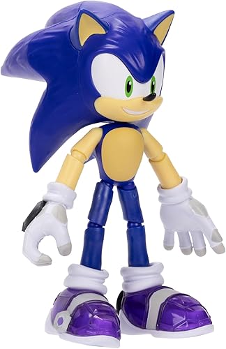Miniatura 3 de Sonic Prime - Figura de acción de Sonic de 5 pulgadas, 13 puntos de articulaciones. A partir de 3 años (con licencia oficial de Sega y Netflix)