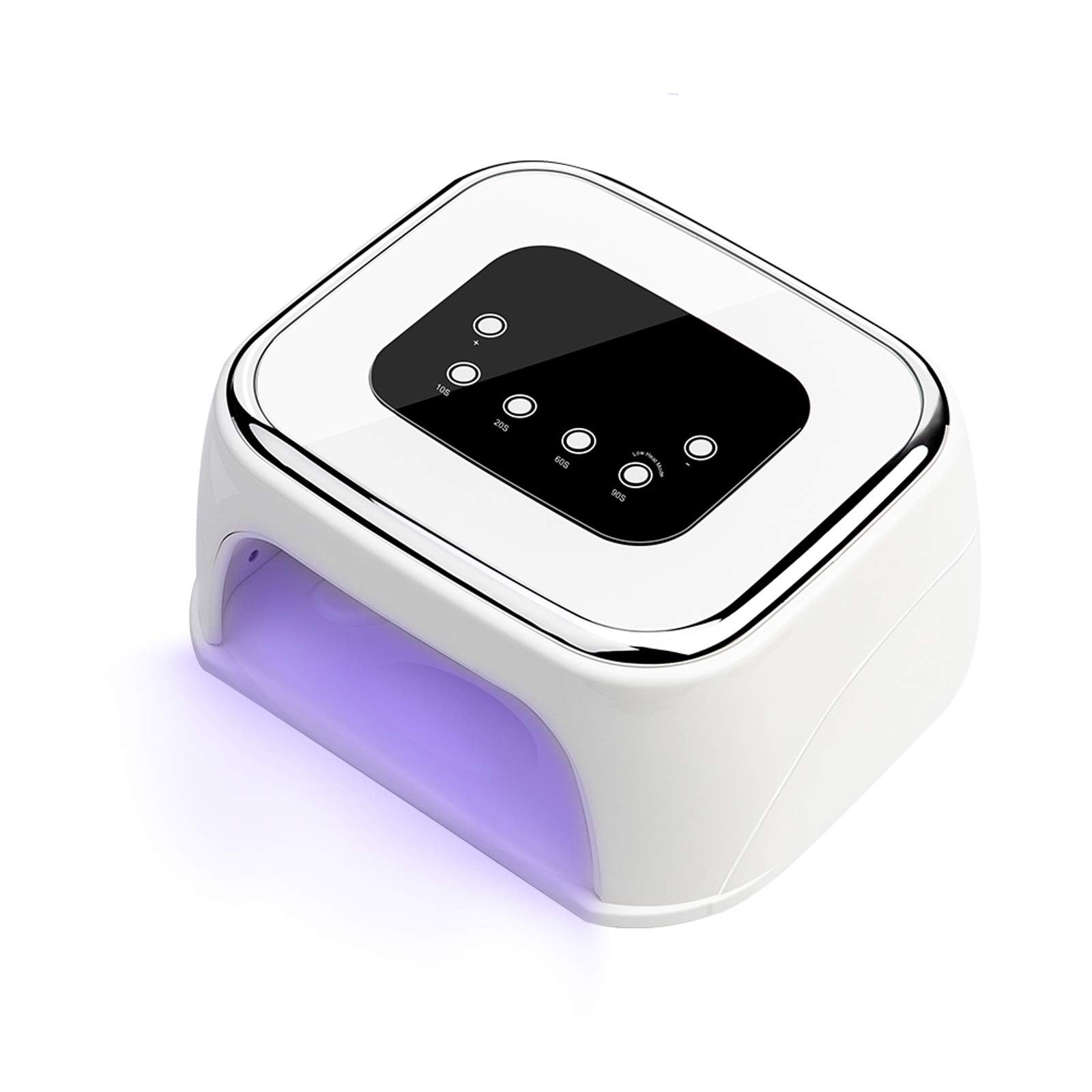 FAXIOAWA Lampada per Unghie per Lettore 99W Asciuga Smalto per Unghie 42 LED Lampada per polimerizzazione Unghie Lampada LED con rilevamento Automatico per Unghie Lettore Musicale