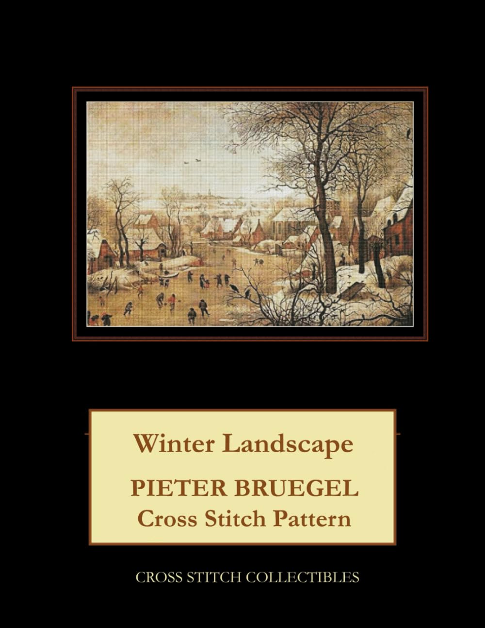 Winter Landscape: Pieter Bruegel Cross Stitch Pattern