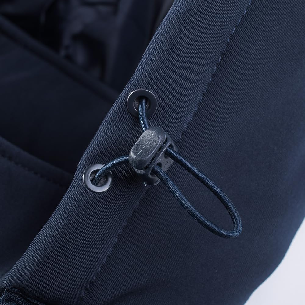 TONY BACKER Giacca Uomo Invernale Softshell Impermeabile Antivento con Cappuccio Staccabile, Giubbotto Cappotto Casual Trekking 3510