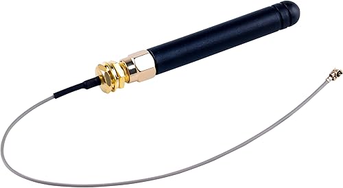 Miniatura 5 de Wishiot Antena LoRa de 915 MHz 2dBi U.FL IPEX a SMA conector para placa ESP32 Lora Lora32u4 II WiFi Lora32 3.9in (3)