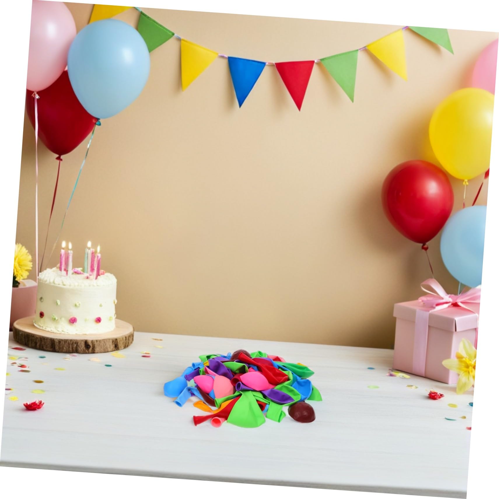 200 Pezzi Palloncini in Lattice Multicolori per Feste Compleanno Matrimoni e Anniversari Kit Decorazioni Versatile e Resistente per Celebrativi