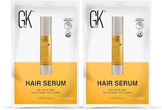 GK HAIR Serum Sachet 0.17 oz - hair serum test for repair, shine and smoothness, Leave-In care for frizz-free hair