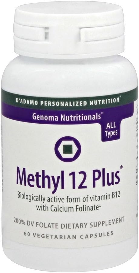 D'Adamo Personalized Nutrition Methyl 12 Plus, 60 Count