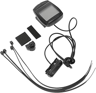 INOOMP Bike Odometer 1pc Bicycle Stopwatch Mini Bikes Mini PC Excersize Bike Odometer Sports Sensors Odometer Bike Computer Water Proof Speedometer Appliance Black Bike Accessories