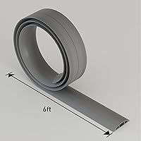 Vista 8 de D-Line - Cubierta y protector de cables para piso, para trabajo ligero, evita riesgos de caídas