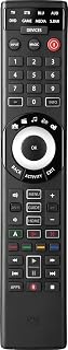 One For All URC7880 Smart Universal Remote: Controls 8 Devices, Free Setup App, Netflix/YouTube/Prime Shortcuts, Learning Feature - Black