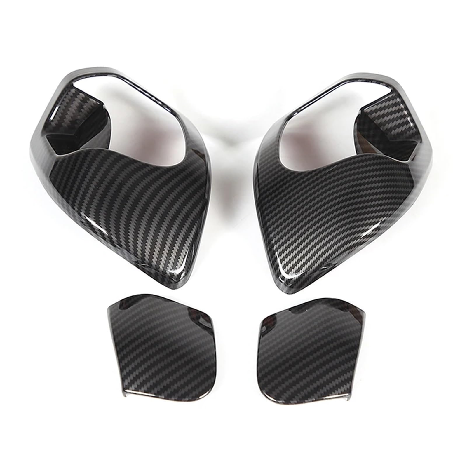Trim Interni auto Per BMW Serie 2 F22 F23 2014-2019 Versione A 2 Porte In Fibra Carbonio Interruttore Regolazione Sedile Anteriore Adesivo Accessori Auto Auto Copertura Trim