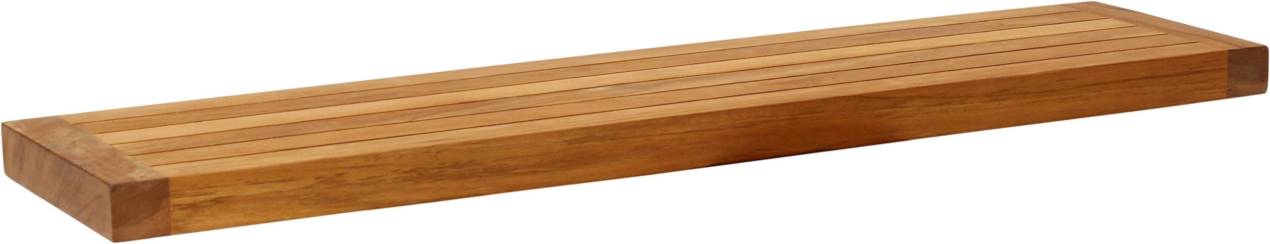 36" Moa Teak Floating Wall Shelf - 36 Inch