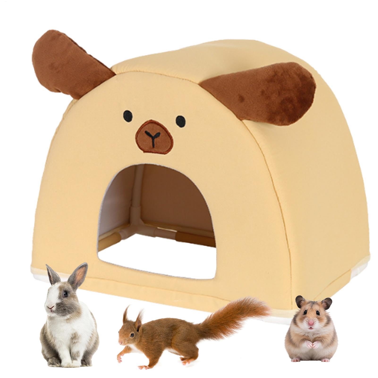 Tente-lit pour cage à petits animaux imperméable contre humidité et chaleur