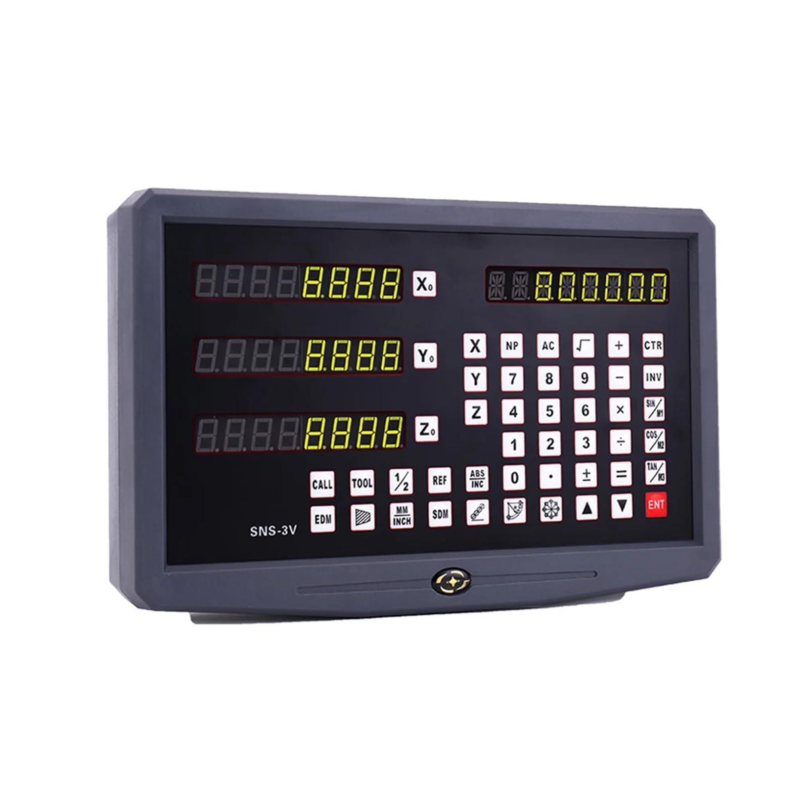 OXOAMP Affichage numérique DRO 2 ou 3 Axes Signal TTL 80 V à 250 V for Tours, fraiseuses, aléseuses CNC,Instrument De Haute PréCision(SNS-2V)