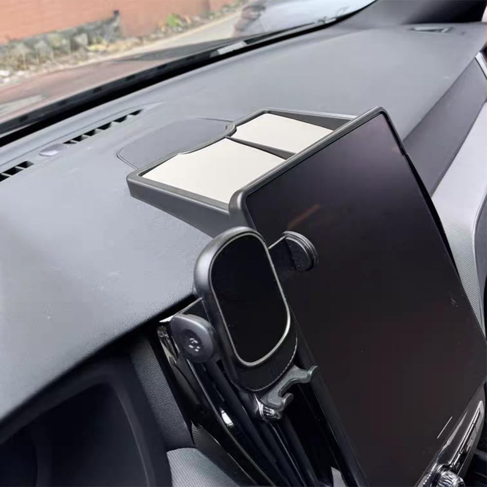 Car Mobile Phone Holder for Volvo 2026 XC90 XC60 Accessories, Mounts Hands Free Automobile Cell Phone Holder Fit for iPhone Smartphone (Magnetic Attachment Style)