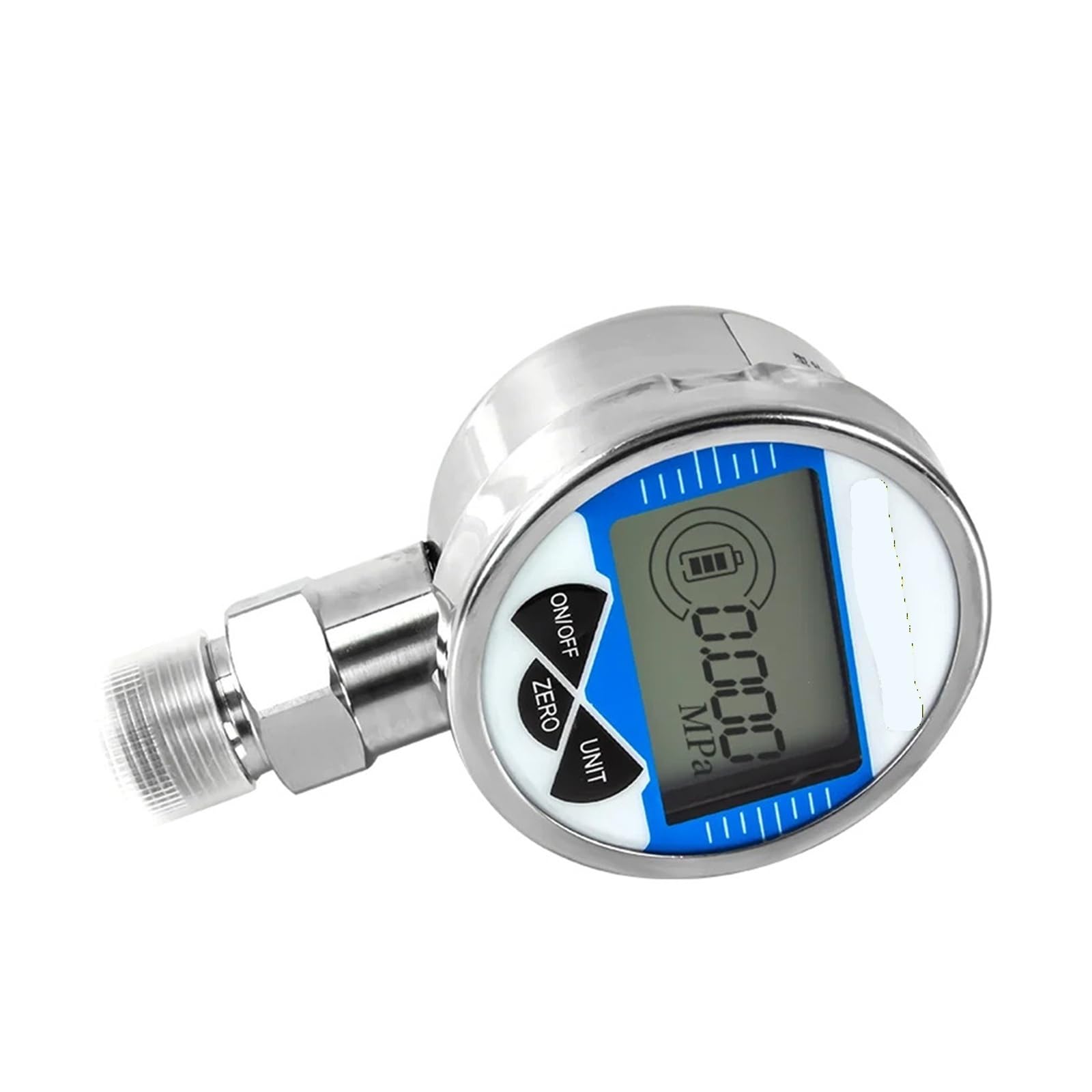 Gwint G1/4, 0-400 bar, pomiar ciśnienia, gaz, woda, powietrze, paliwo, tarcza 60 mm, 0-30 MPa, 0-40 MPa, 0-60 MPa, radialny wyświetlacz LCD, manometr, generator próżniowy
