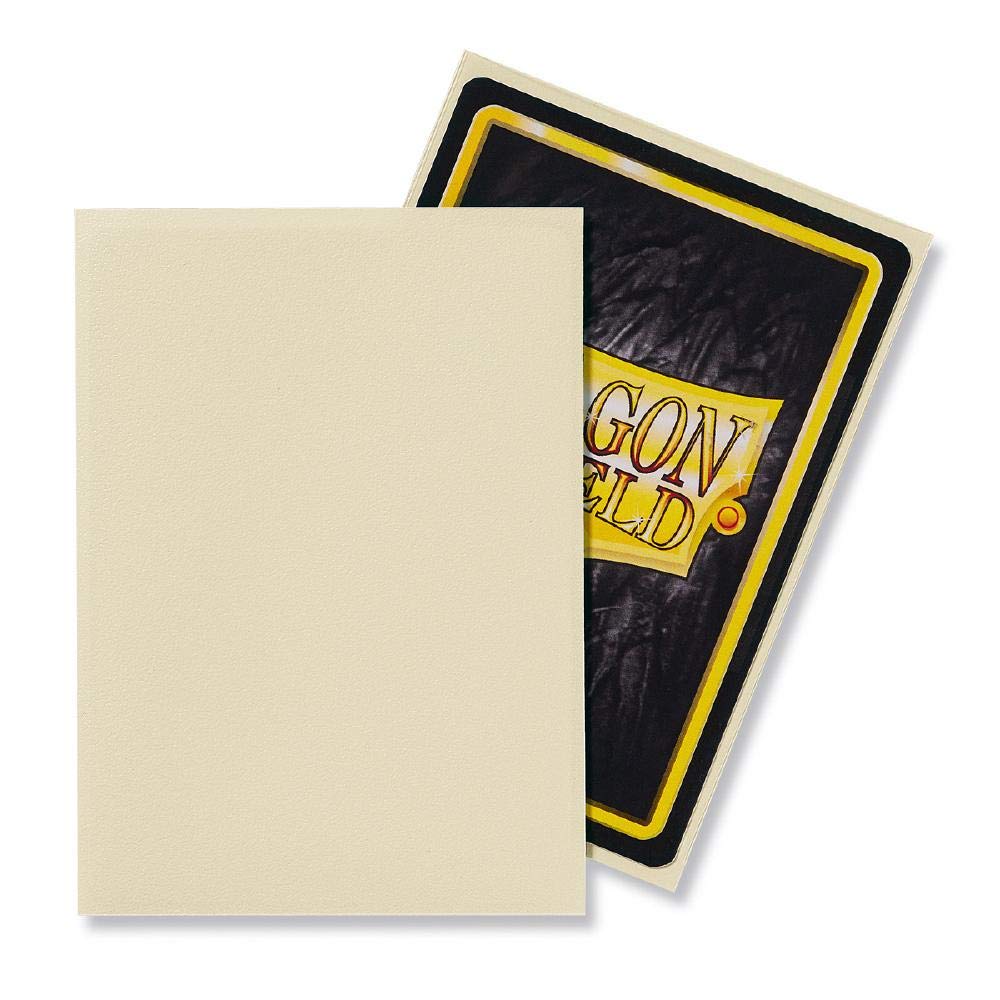 Image secondaire de Dragon Shield Matte, Ivory Sleeves Manches (2 Packs, 2x100) pour TCGs Pokemon MTG Magic