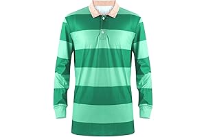 Steve Green Striped Shirt Halloween Costume