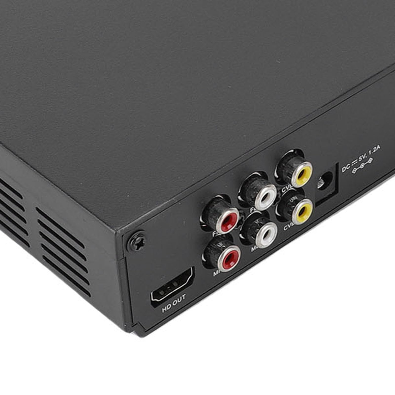 XUMIUZIY Odtwarzacz DVD HDMI do Projektora Telewizyjnego, Odtwarzacz CD DVD dla Wszystkich Regionów z Pilotem i Portem USB, Skalowanie do 1080P, Obsługa NTSC i PAL (wtyczka UE)