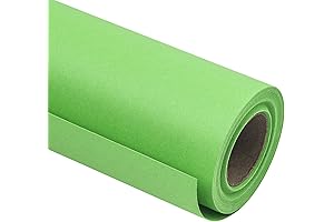 Ruspepa Kraft Paper Roll | Parrot Green Lime